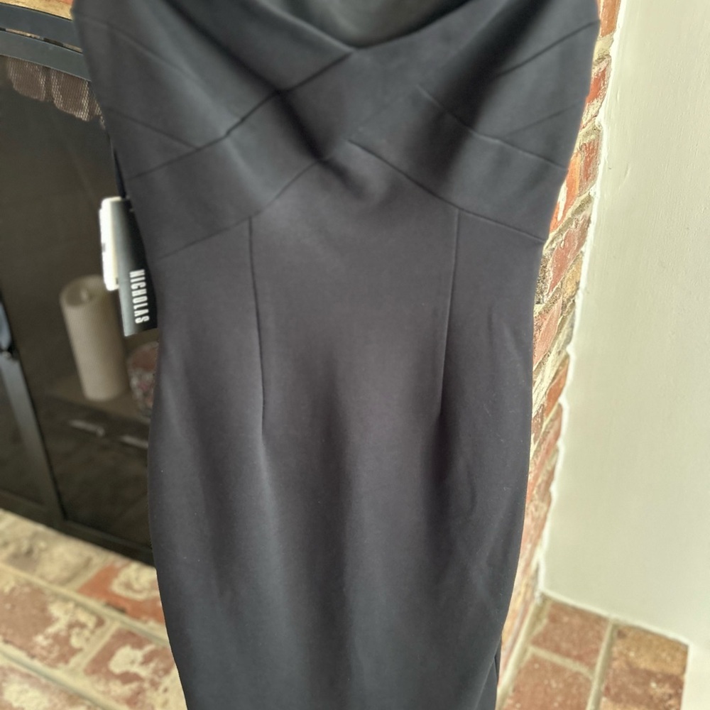 Nicholas Ponti Cross Front Off Shoulders Dress Size 2 - BNWT - Picture 7 of 16